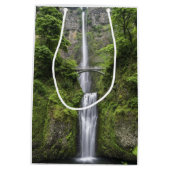 Sac Cadeau Moyen Pont au-dessus de paysage de cascade (Dos)