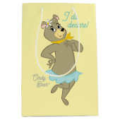 Sac Cadeau Moyen Pose Joueuse de Cindy Bear (Devant)