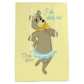 Sac Cadeau Moyen Pose Joueuse de Cindy Bear (Dos)