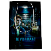 Sac Cadeau Moyen Poster de l'allée inondable de Riverdale (Devant)
