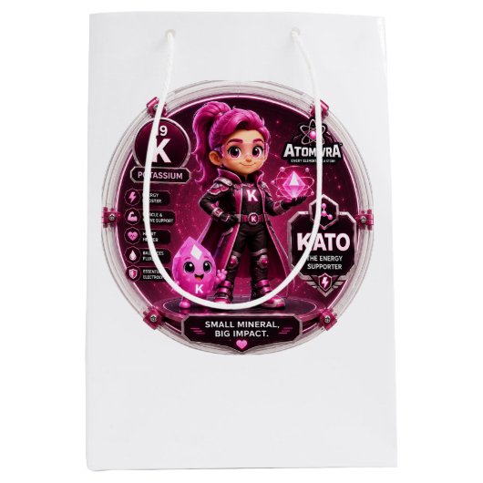 Sac Cadeau Moyen Potassium (Devant)