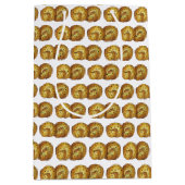 Sac Cadeau Moyen Pouce d'ail Pain Roll Italien Cuisine alimentaire  (Devant)