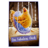 Sac Cadeau Moyen Poulet dans un tutu (Dos)