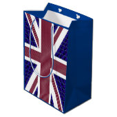 Sac cadeau moyen pour drapeau anglais (Dos Angle)