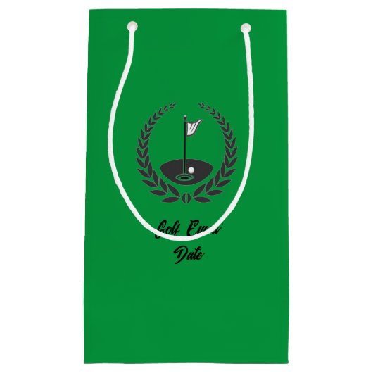 Sac cadeau moyen pour l'événement Golf (Devant)