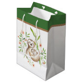 Sac cadeau moyen pour mamma et bébé (Devant Angle)