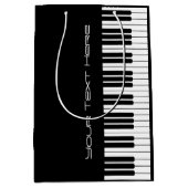 Sac cadeau moyen pour orgue pour clavier de piano (Devant)