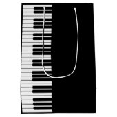 Sac cadeau moyen pour orgue pour clavier de piano (Dos)