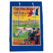 Sac Cadeau Moyen Première aviation Grand prix (Devant)