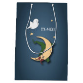 Sac Cadeau Moyen Première Halloween Baby Peek A Boo Witch with Ghos (Dos)