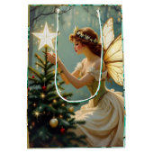Sac Cadeau Moyen Pretty Enchanted Angel Fairy Christmas (Dos)