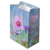 Sac Cadeau Moyen Pretty Spring Wild Flowers (Dos Angle)