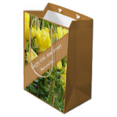 Sac Cadeau Moyen Primrose du soir du 69e anniversaire (Dos Angle)