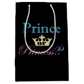 Sac Cadeau Moyen Prince ou Princesse ? (Devant)