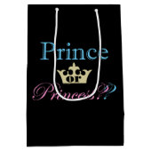 Sac Cadeau Moyen Prince ou Princesse ? (Dos)