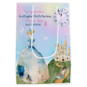 Sac Cadeau Moyen Princess Birthday Kids (Dos)