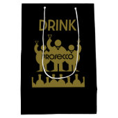 Sac Cadeau Moyen Procurez-vous des boissons à vin (Dos)