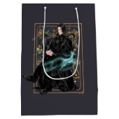 Sac Cadeau Moyen Professeur Anime Severus Snape assis (Dos)