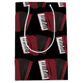 Sac Cadeau Moyen Professeur de musique Accordion (Devant)
