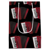 Sac Cadeau Moyen Professeur de musique Accordion (Dos)