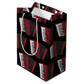 Sac Cadeau Moyen Professeur de musique Accordion (Dos Angle)
