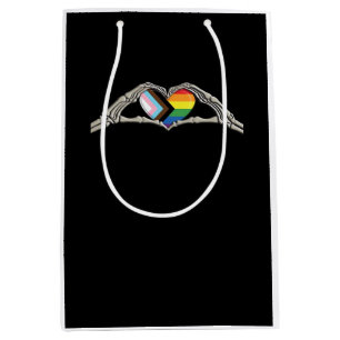 Sac Cadeau Moyen Progrès de la fierté cardiaque des mains osseuses