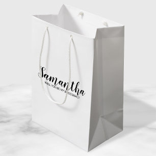 Sac Cadeau Moyen Proposition de Bridesmaid moderne