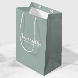 Sac Cadeau Moyen Proposition de Bridesmaid moderne