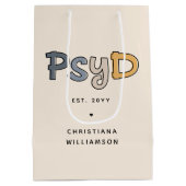 Sac Cadeau Moyen Psychologue PsyD sur mesure (Dos)