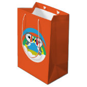 Sac Cadeau Moyen Puffin Rocks (Dos Angle)