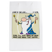 Sac Cadeau Moyen Puissances magiques de chef de projet (Devant)