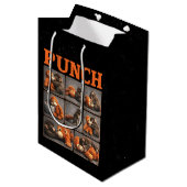 Sac Cadeau Moyen Punch Bébé Singe (Devant Angle)