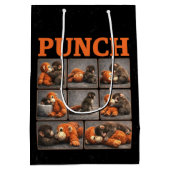 Sac Cadeau Moyen Punch Bébé Singe (Dos)