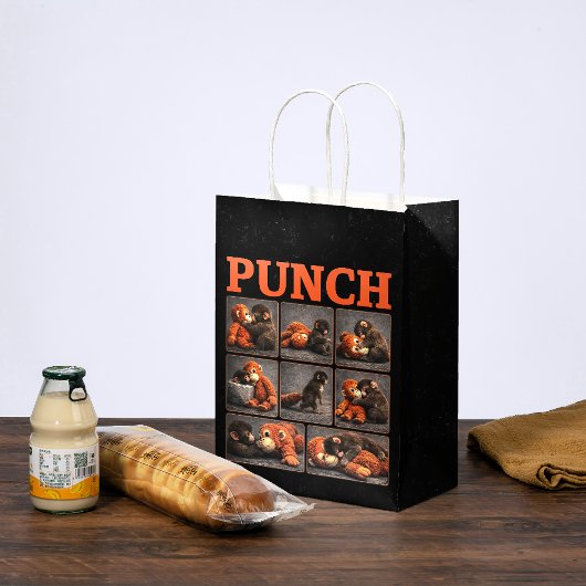 Sac Cadeau Moyen Punch Bébé Singe