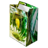 Sac Cadeau Moyen Quand la vie vous donne des citrons (Devant Angle)