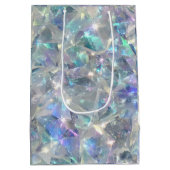 Sac Cadeau Moyen Quartz Crystal Sparkly Motif (Dos)