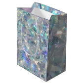 Sac Cadeau Moyen Quartz Crystal Sparkly Motif (Dos Angle)