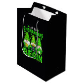 Sac Cadeau Moyen Que les frasques commencent (Devant Angle)
