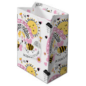 Sac Cadeau Moyen Queen Bees Best Friends Forever Cute (Dos Angle)