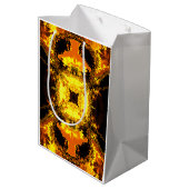 Sac Cadeau Moyen Qu'est-ce que l'amour (Dos Angle)