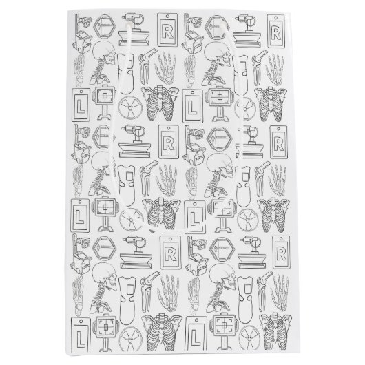 Sac Cadeau Moyen Radiologie (Devant)