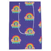 Sac Cadeau Moyen Rainbow Vous aimez (Dos)