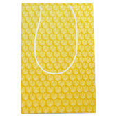 Sac Cadeau Moyen Rayon d'abeille (Devant)