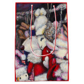 Sac Cadeau Moyen Réalité sur les vacances (Dos)