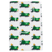 Sac Cadeau Moyen Recyclage Camion à ordures (Devant)