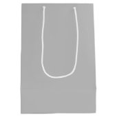 Sac Cadeau Moyen Red Happy Birthday on Grey (Dos)