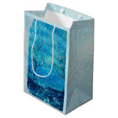 Sac Cadeau Moyen Réflexions Christmas Snowman MEDIUM SEULEMENT (Dos Angle)