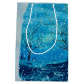 Sac Cadeau Moyen Réflexions Christmas Snowman MEDIUM SEULEMENT (Dos)