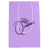 Sac Cadeau Moyen "Reine" (Dos)