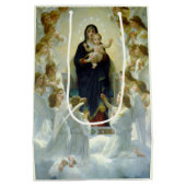Sac Cadeau Moyen Reine des Anges (par Bouguereau) (Dos)